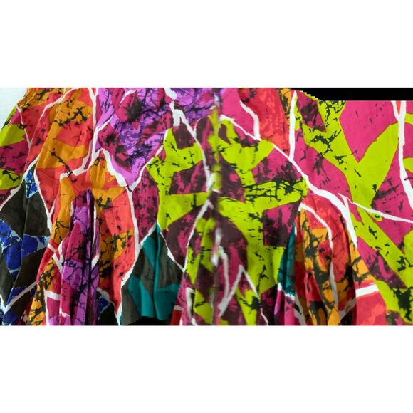 Vintage Y2K Madison Studio Patchwork Multicolor Colorful Maxi Skirt Pull On 14 - Picture 4 of 14